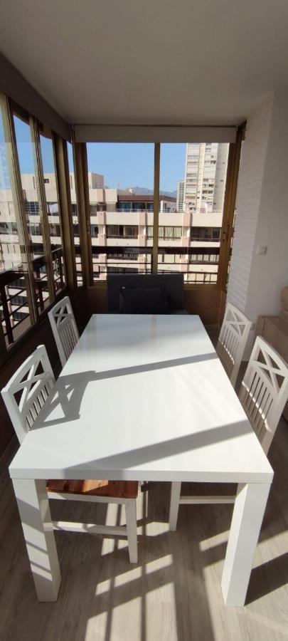 Precioso Apartamento Con Piscina Y Vistas Al Mar Mediterraneo. Benidorm Zewnętrze zdjęcie