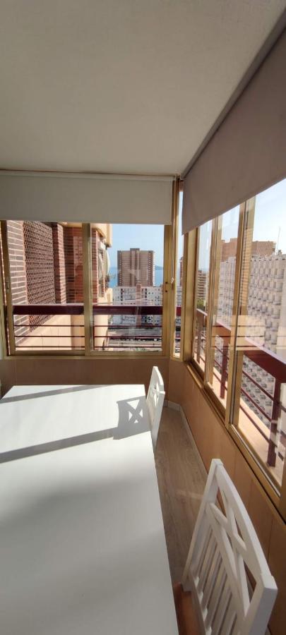 Precioso Apartamento Con Piscina Y Vistas Al Mar Mediterraneo. Benidorm Zewnętrze zdjęcie