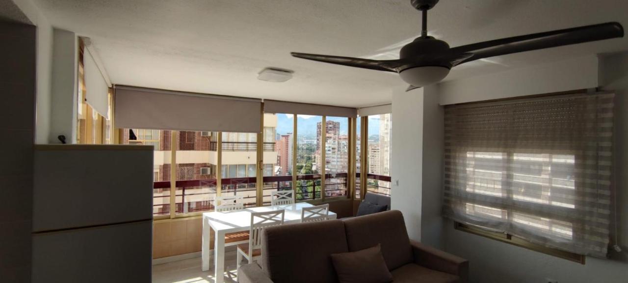 Precioso Apartamento Con Piscina Y Vistas Al Mar Mediterraneo. Benidorm Zewnętrze zdjęcie