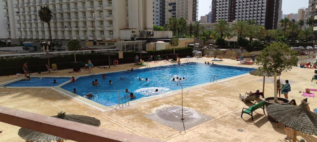 Precioso Apartamento Con Piscina Y Vistas Al Mar Mediterraneo. Benidorm Zewnętrze zdjęcie